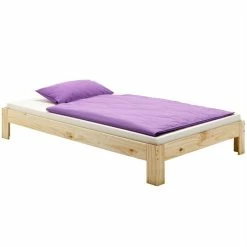 IDIMEX Futonbett Thomas 140 X 200 Cm Natur