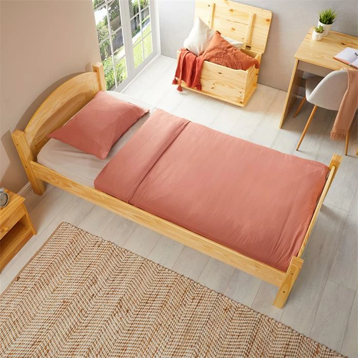 IDIMEX Massivholzbett FLIMS In Natur 90 X 190 Cm 5 IDIMEX Massivholzbett FLIMS In Natur 90 X 190 Cm – Bild 3