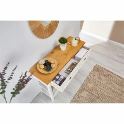 IDIMEX Konsole TEQUILA, Kiefer Massiv Weiß/braun, Mit 1 Schubladen Und 2 Ablageflächen, Mexiko 11 IDIMEX Konsole TEQUILA, Kiefer Massiv Weiß/braun, Mit 1 Schubladen Und 2 Ablageflächen, Mexiko -Betten & Zubehör Verkäufe 80876 A3