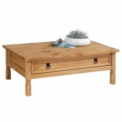 IDIMEX Mexico Couchtisch TEQUILA, Kiefer Massiv