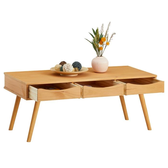 IDIMEX Couchtisch JULIE In Braun, Kiefer Massiv 5 IDIMEX Couchtisch JULIE In Braun, Kiefer Massiv – Bild 3