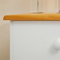 IDIMEX Nachttisch RONDO Mit 3 Schubladen, Kiefer In Weiß/braun 13 IDIMEX Nachttisch RONDO Mit 3 Schubladen, Kiefer In Weiß/braun -Betten & Zubehör Verkäufe 8110 AC5