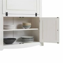 IDIMEX Weinschrank TEQUILA, Kiefer Massiv Weiß/braun, Mexiko Möbel -Betten & Zubehör Verkäufe 81266 5