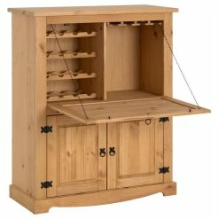 IDIMEX Weinschrank TEQUILA, Kiefer Massiv, Mexico -Betten & Zubehör Verkäufe 81268 3