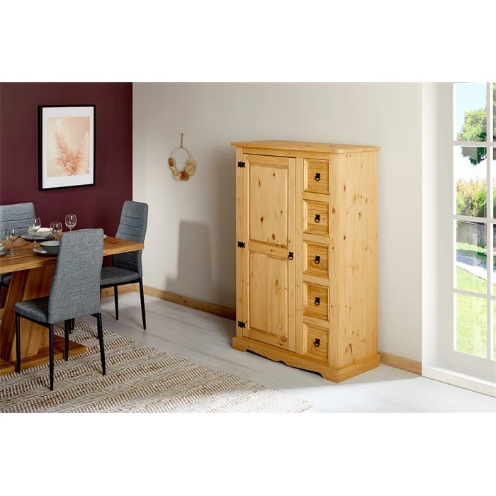 IDIMEX Brotschrank TEQUILA, Massiver Kiefer Gebeizt, Mexiko 6 IDIMEX Brotschrank TEQUILA, Massiver Kiefer Gebeizt, Mexiko – Bild 4