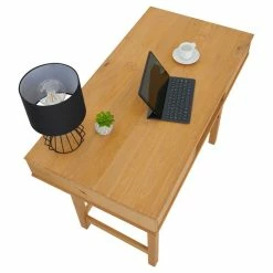 CARO-Möbel Schreibtisch SALSA Mit 2 Schubladen, Gebeizt Gewachst -Betten & Zubehör Verkäufe 91409 3