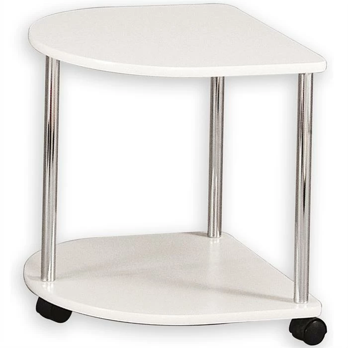 IDIMEX Beistelltisch FELINA Mit Rollen In Weiß 3 IDIMEX Beistelltisch FELINA Mit Rollen In Weiß