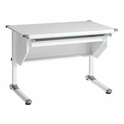 CARO-Möbel Kinderschreibtisch PHILIPP Neigbar Und Höhenverstellbar, Weiß -Betten & Zubehör Verkäufe 93687 3