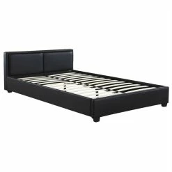 CARO-Möbel Polsterbett CELINE 140 X 200 Cm, Schwarz -Betten & Zubehör Verkäufe 93724 1