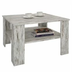CARO-Möbel Couchtisch FELICE In Shabby Chic, 68 X 68 Cm
