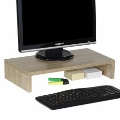 CARO-Möbel Monitorständer MONITOR In Sonoma Eiche 50 Cm Breit -Betten & Zubehör Verkäufe 93886 0