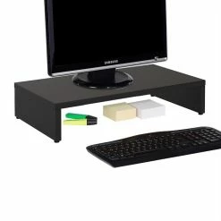 CARO-Möbel Monitorständer MONITOR In Schwarz 50 Cm Breit 5 CARO-Möbel Monitorständer MONITOR In Schwarz 50 Cm Breit -Betten & Zubehör Verkäufe 94148 0