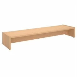 CARO-Möbel Monitorständer ZOOM 100 X 15 X 27 Cm In Buchefarben