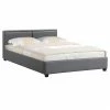 CARO-Möbel Polsterbett CELINE 140 X 200 Cm, Grau 2 CARO-Möbel Polsterbett CELINE 140 X 200 Cm, Grau -Betten & Zubehör Verkäufe 94489 0