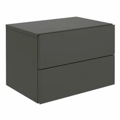 CARO-Möbel Wandregal Nachtschrank ANNI Mit 2 Schubladen In Grau -Betten & Zubehör Verkäufe 94495 00