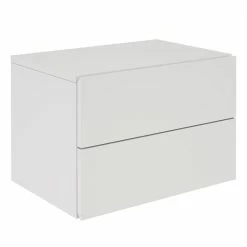 CARO-Möbel Wandregal Nachtschrank ANNI Mit 2 Schubladen In Weiß -Betten & Zubehör Verkäufe 94497 1