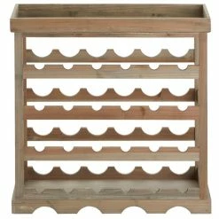 CARO-Möbel Weinregal VINO Für 24 Flaschen, Naturfarben 10 CARO-Möbel Weinregal VINO Für 24 Flaschen, Naturfarben -Betten & Zubehör Verkäufe 94583 1 N