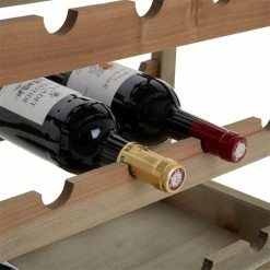 CARO-Möbel Weinregal VINO Für 24 Flaschen, Naturfarben 13 CARO-Möbel Weinregal VINO Für 24 Flaschen, Naturfarben -Betten & Zubehör Verkäufe 94583 5 N