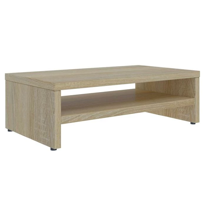 CARO-Möbel Monitorständer SUBIDA In Sonoma Eiche Mit Ablagefach 5 CARO-Möbel Monitorständer SUBIDA In Sonoma Eiche Mit Ablagefach – Bild 3