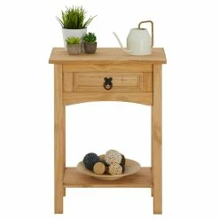 CARO-Möbel Konsolentisch SALSA Kiefer Massiv Mit 1 Schublade 10 CARO-Möbel Konsolentisch SALSA Kiefer Massiv Mit 1 Schublade -Betten & Zubehör Verkäufe 94831 1