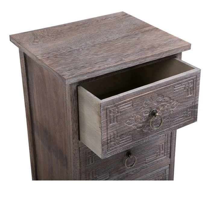 CARO-Möbel Kommode ENZO Mit 4 Schubladen 6 CARO-Möbel Kommode ENZO Mit 4 Schubladen – Bild 4