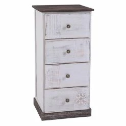 CARO-Möbel Kommode JUNA Mit 4 Schubladen