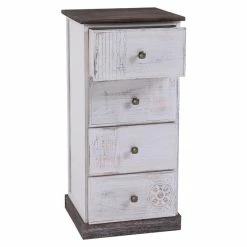 CARO-Möbel Kommode JUNA Mit 4 Schubladen 9 CARO-Möbel Kommode JUNA Mit 4 Schubladen -Betten & Zubehör Verkäufe 94914 2