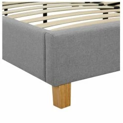 CARO-Möbel Polsterbett SAMUEL 180x200 Cm, Inkl. Lattenrost In Grau -Betten & Zubehör Verkäufe 94923 3