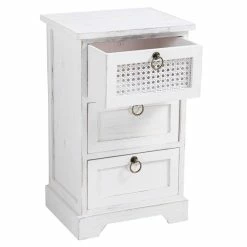 CARO-Möbel Nachttisch IRMA Mit 3 Schubladen 11 CARO-Möbel Nachttisch IRMA Mit 3 Schubladen -Betten & Zubehör Verkäufe 94994 3