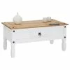 CARO-Möbel Mexico Couchtisch CAMPO In Weiß, Kiefer Massiv -Betten & Zubehör Verkäufe 95047 0