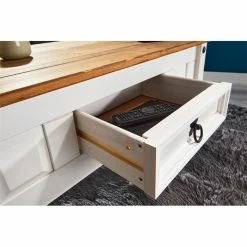 CARO-Möbel Mexico Couchtisch CAMPO In Weiß, Kiefer Massiv -Betten & Zubehör Verkäufe 95047 A4