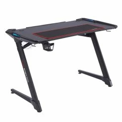 CARO-Möbel Gaming Tisch RUSH In Schwarz Mit LED Beleuchtung -Betten & Zubehör Verkäufe 95310 3