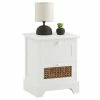 CARO-Möbel Nachttisch RANI Mit 2 Schubladen Und Wiener Geflecht, Weiß 2 CARO-Möbel Nachttisch RANI Mit 2 Schubladen Und Wiener Geflecht, Weiß -Betten & Zubehör Verkäufe 95347 0