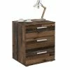 CARO-Möbel Nachttisch MARIELLA Old Style Mit 3 Schubladen -Betten & Zubehör Verkäufe 95420 0