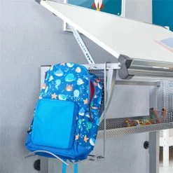 CARO-Möbel Kinderschreibtisch SARI, Neigbar Und Höhenverstellbar In Weiß/alu -Betten & Zubehör Verkäufe 95561 AC6